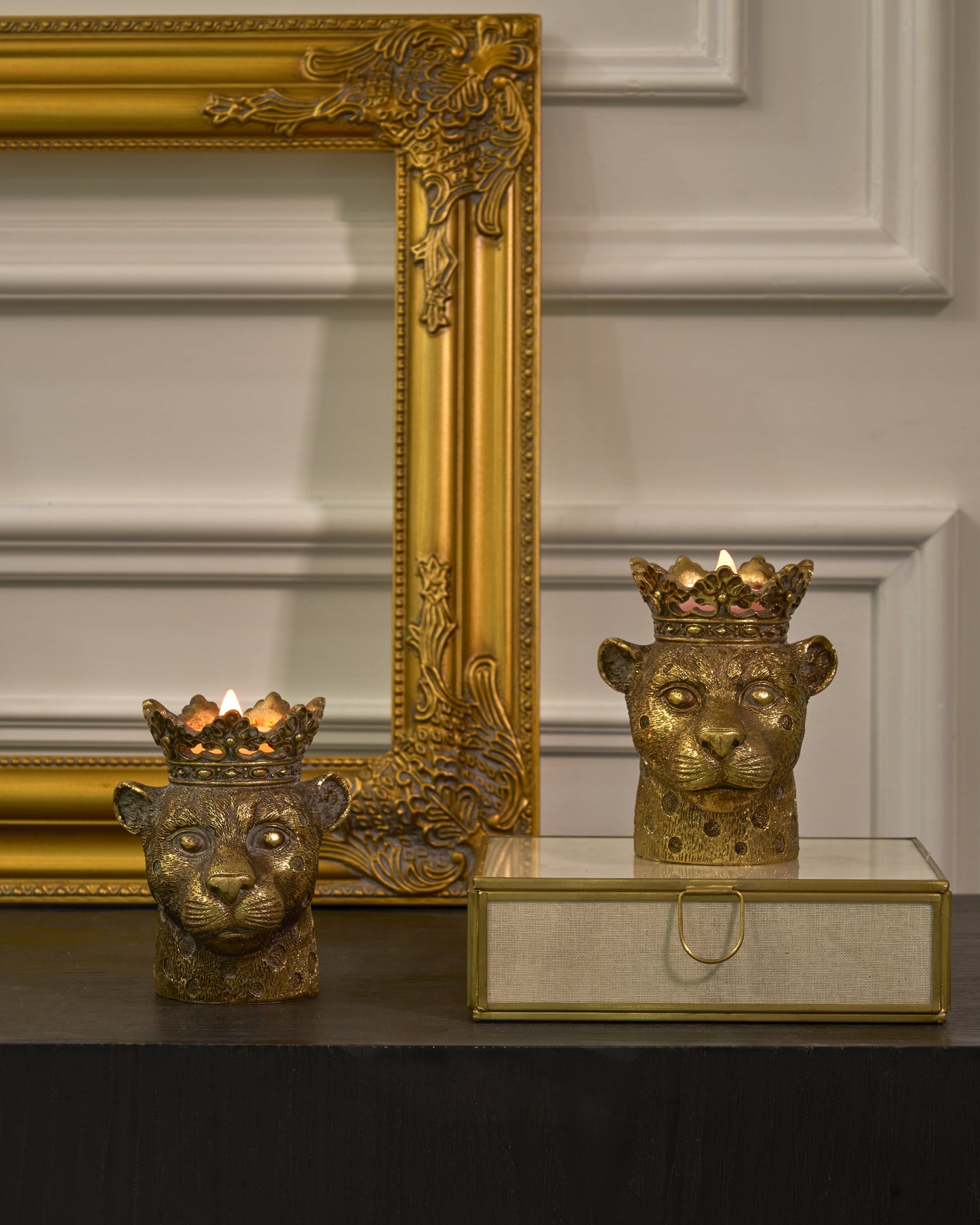 Leopold candle holder (Set of 02)