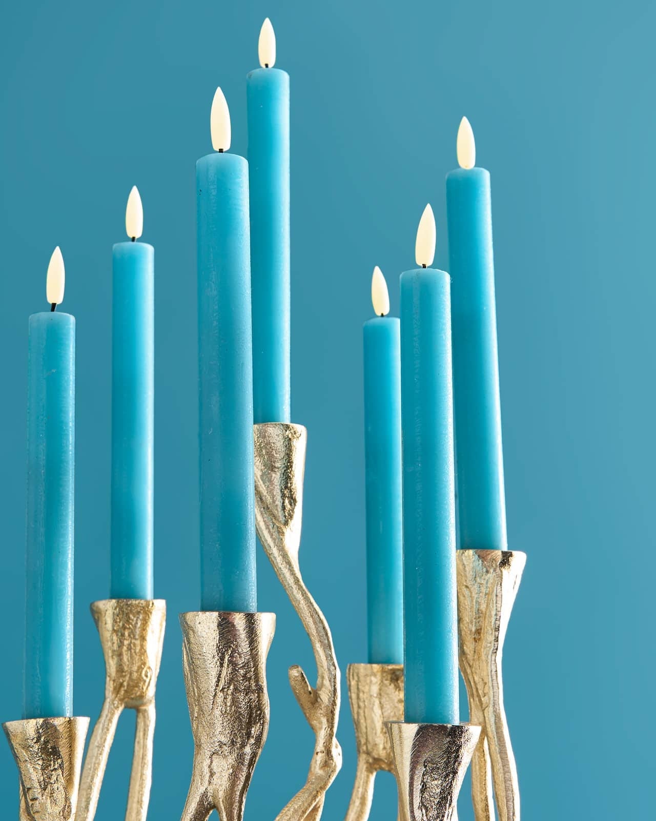 Rising roots candle holder