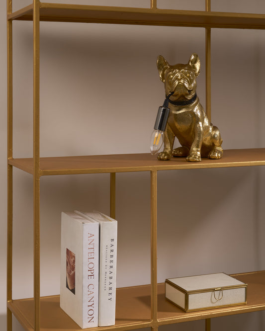 Golden Guardian Table Lamp