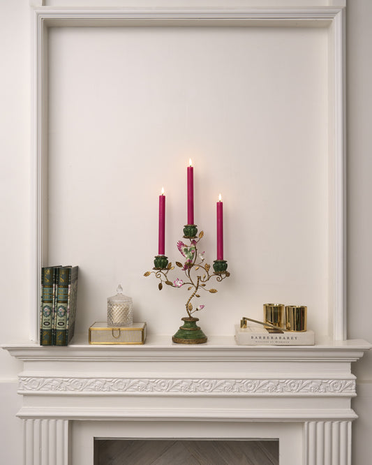 Lilac lullaby candle holder