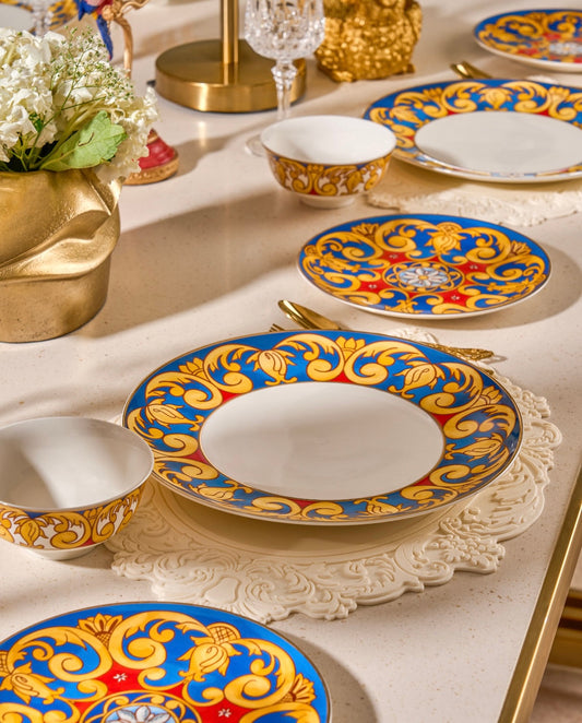 Amalfi nights dinner set (set of 6)