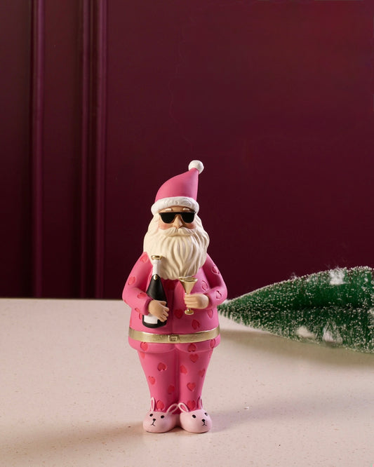 Santa in Bunny Slippers