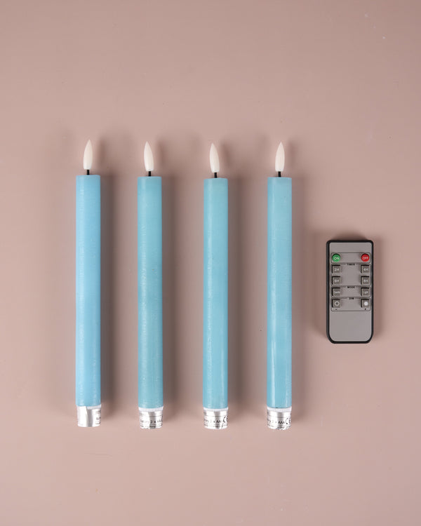 LED taper candle, blue