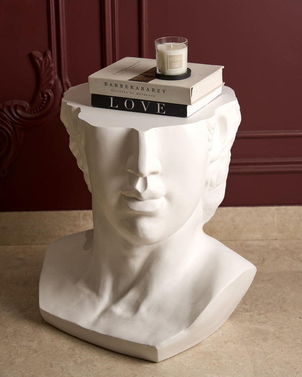 Side Table David, White