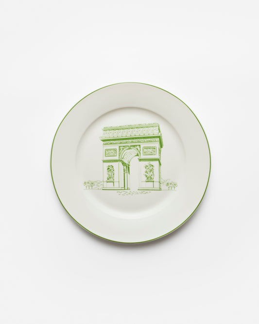 Jardin de paris starter plate (set of 6)