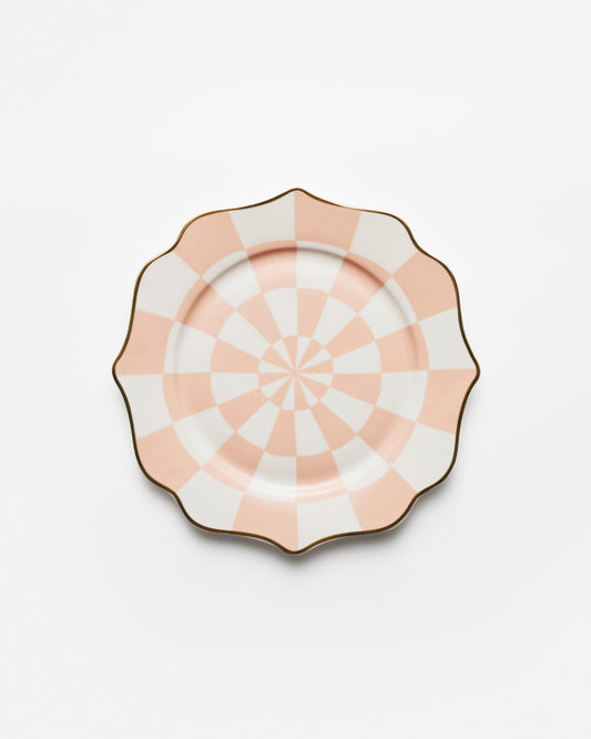 Rose carousel starter plate (set of 6)