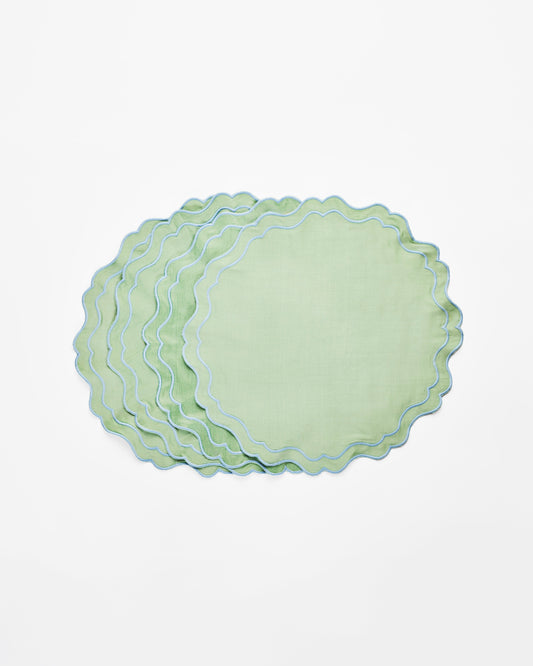 Whispering oceans placemat (set of 4)