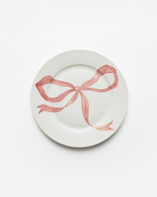 Blush and bows starter plate (set of 6)
