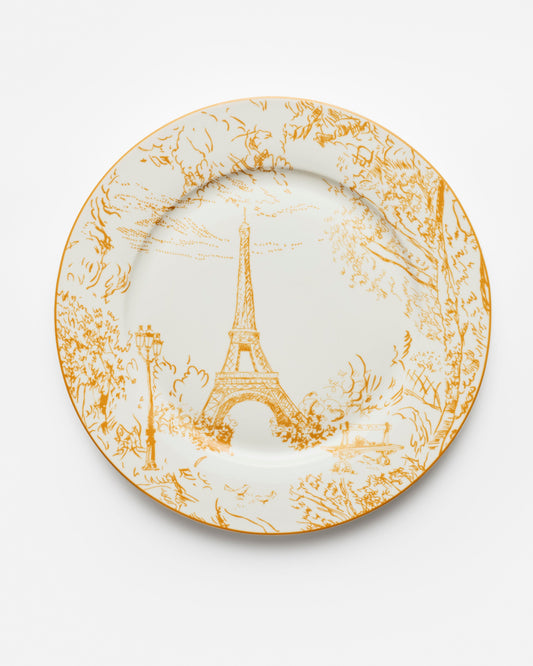 Parisian soirée dinner plate (set of 6)