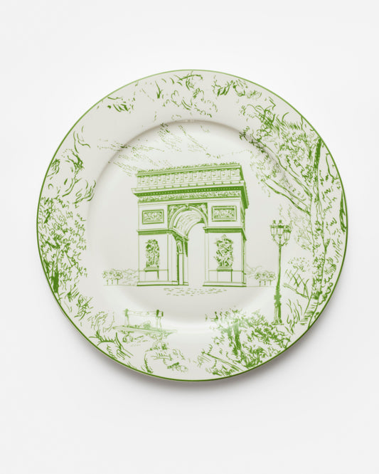Jardin de Paris dinner plate (set of 6)